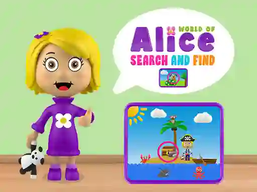 Gra World of Alice Search and Find w Internecie
