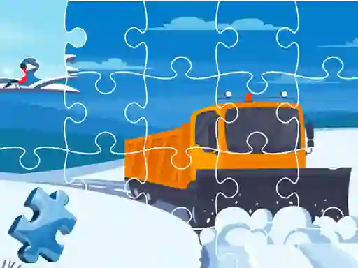 Gra Winter Trucks Jigsaw w Internecie