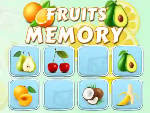 Gra Fruits Memory w Internecie