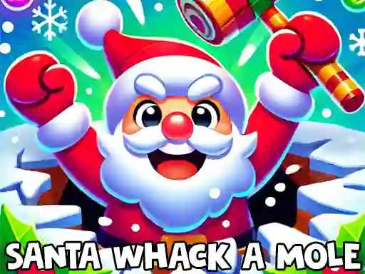 Gra Santa Whack a Mole w Internecie