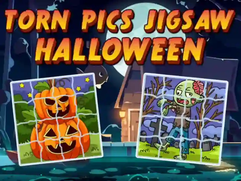 Gra Torn Pics Jigsaw Halloween w Internecie