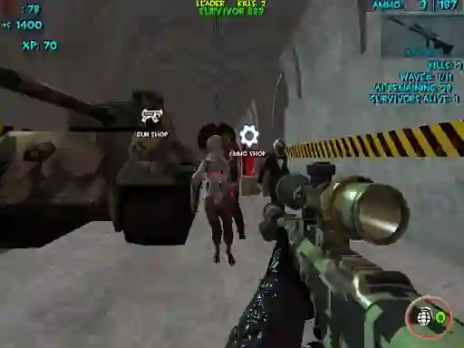Gra Zombie Apocalypse Bunker Survival Z w Internecie