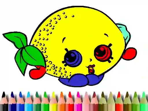 Gra Back To School: Fruits Coloring Book w Internecie