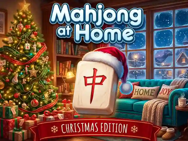 Gra Mahjong At Home Xmas Edition w Internecie
