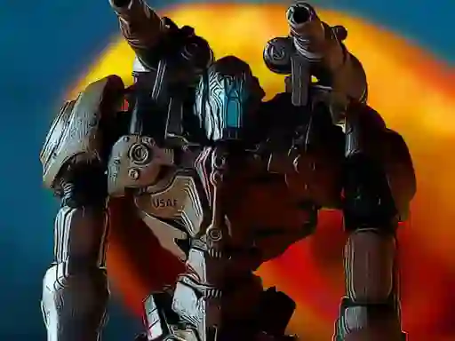 Gra Metal Robot Puzzle w Internecie