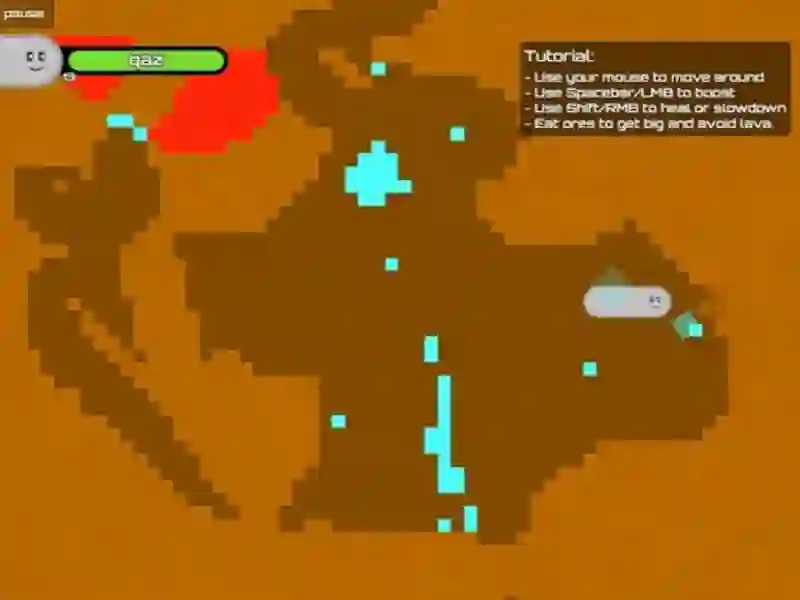 Gra Digworm.io w Internecie