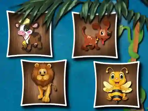 Gra Cute Animal Shapes w Internecie