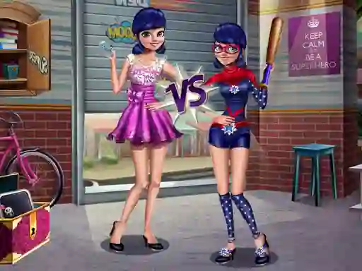 Gra Princess vs Superhero w Internecie