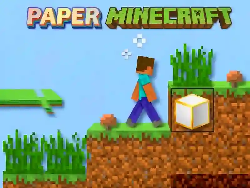 Gra Paper Minecraft w Internecie
