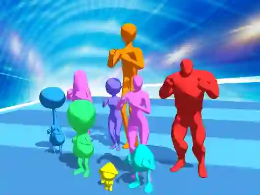Gra Stickman Crowd Fight w Internecie