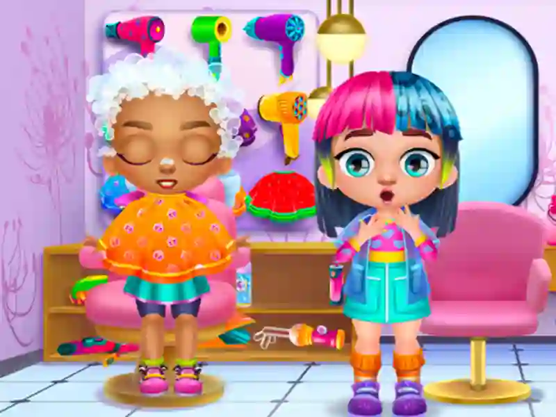 Gra Beauty Salon Girl Hairstyles w Internecie