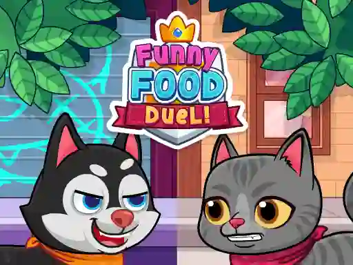 Gra Funny Food Duel w Internecie