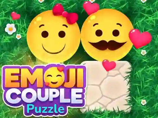 Gra Emoji Couple Puzzle w Internecie