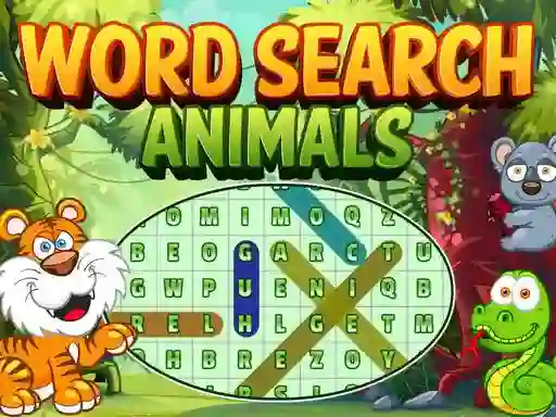 Gra Word Search Animals w Internecie