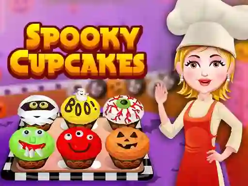 Gra Spooky Cupcakes w Internecie