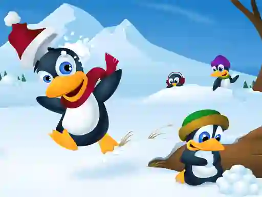 Gra Cute Penguin Slide w Internecie