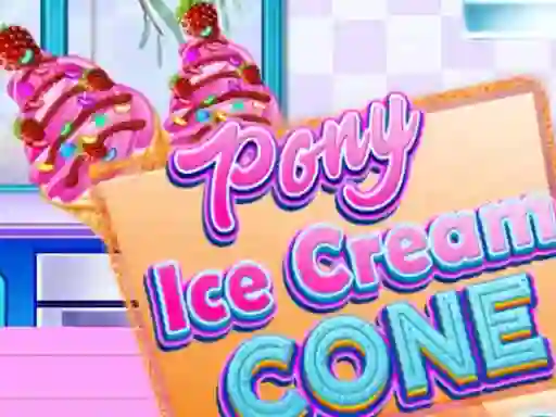Gra Pony Ice Cream Cone w Internecie