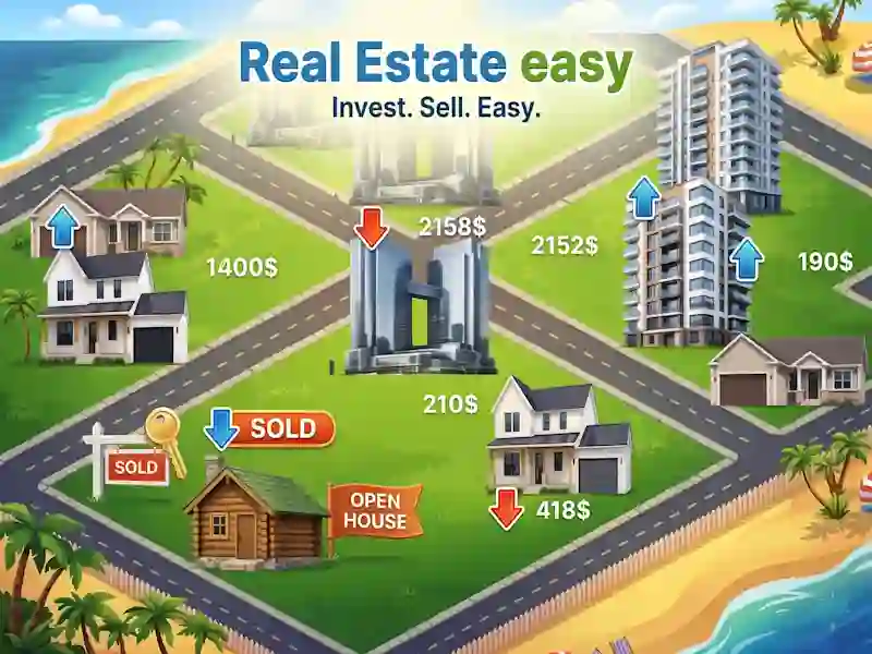Gra Real Estate easy w Internecie