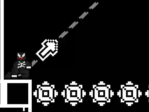 Gra 8bit Black Ropeman w Internecie