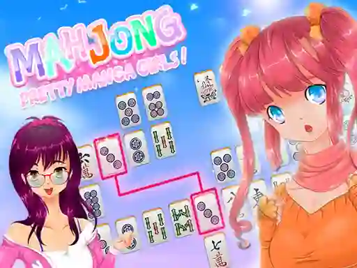 Gra Mahjong Pretty Manga Girls w Internecie