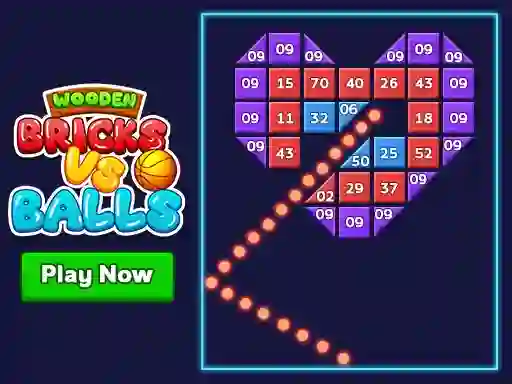 Gra Wooden Bricks Vs Balls w Internecie