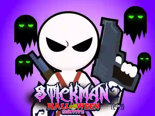 Gra Stickman Halloween Survive w Internecie