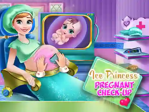 Gra Ice Princess Pregnant Check Up w Internecie