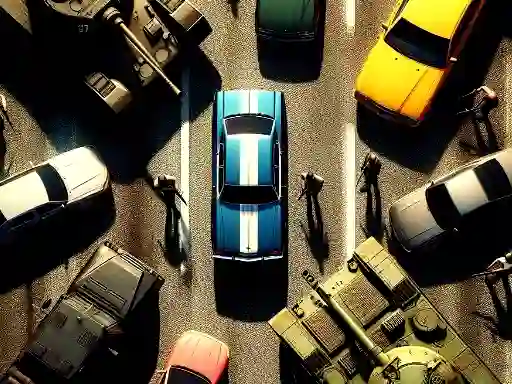 Gra GTA Car Rush w Internecie
