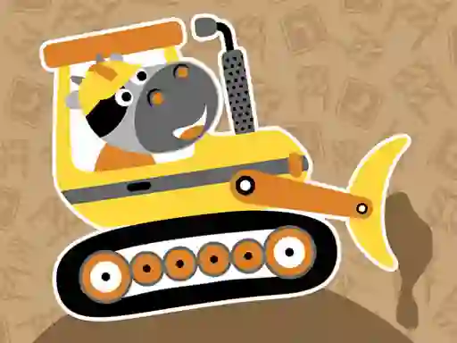 Gra Construction Trucks Hidden w Internecie