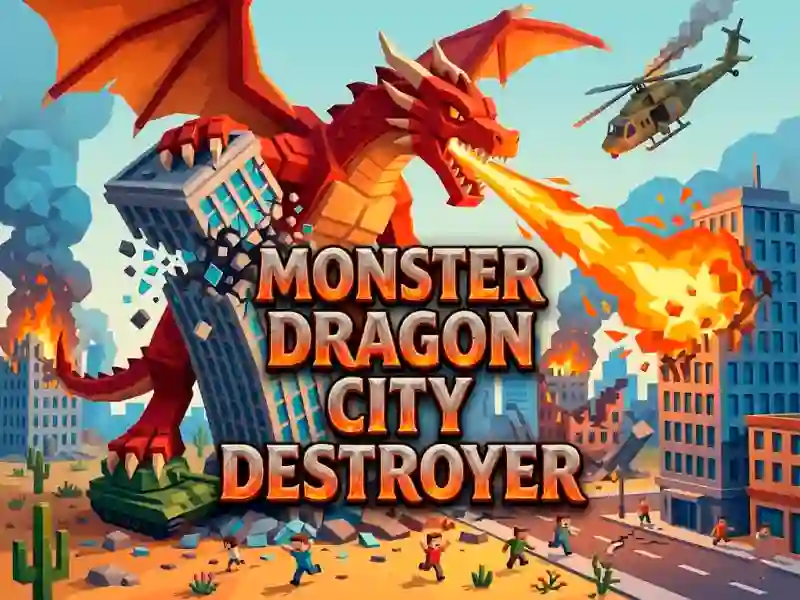 Gra Monster Dragon City Destroyer w Internecie