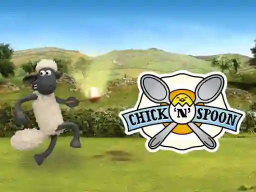 Gra Shaun The Sheep: Chick N Spoon w Internecie