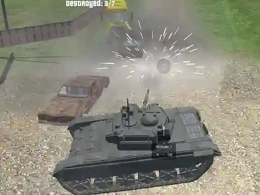 Gra Tank Shooting Simulator w Internecie