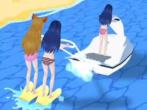 Gra Girl Surfer 3D w Internecie