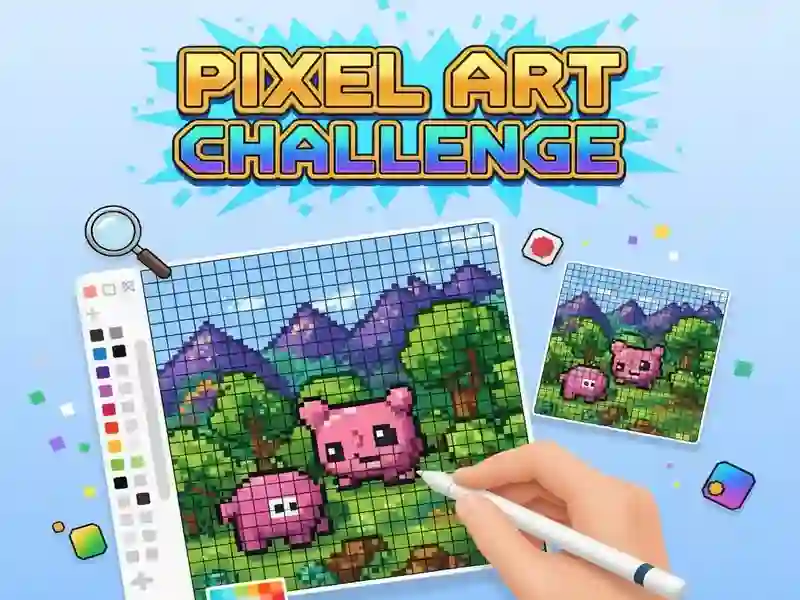 Gra Repeat Pixel Art w Internecie