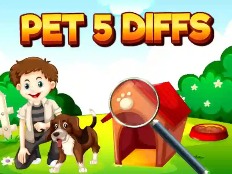 Gra Pet 5 Diffs w Internecie