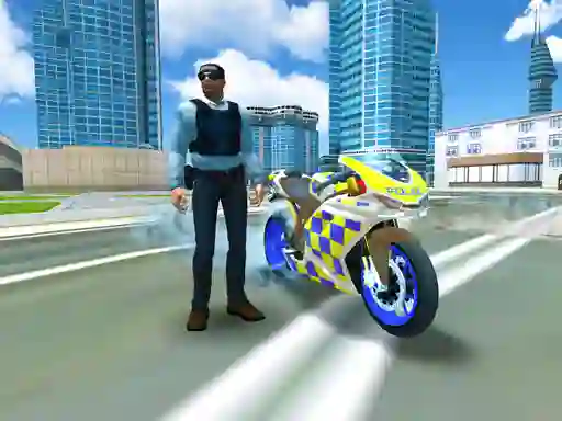Gra Police Motorbike Traffic Rider w Internecie