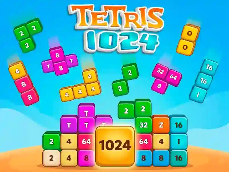 Gra Tetris 1024 w Internecie