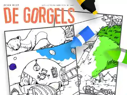 Gra Coloring Gorgels w Internecie