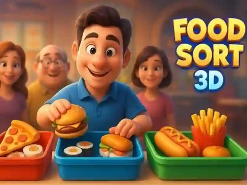 Gra Food Sort 3D w Internecie
