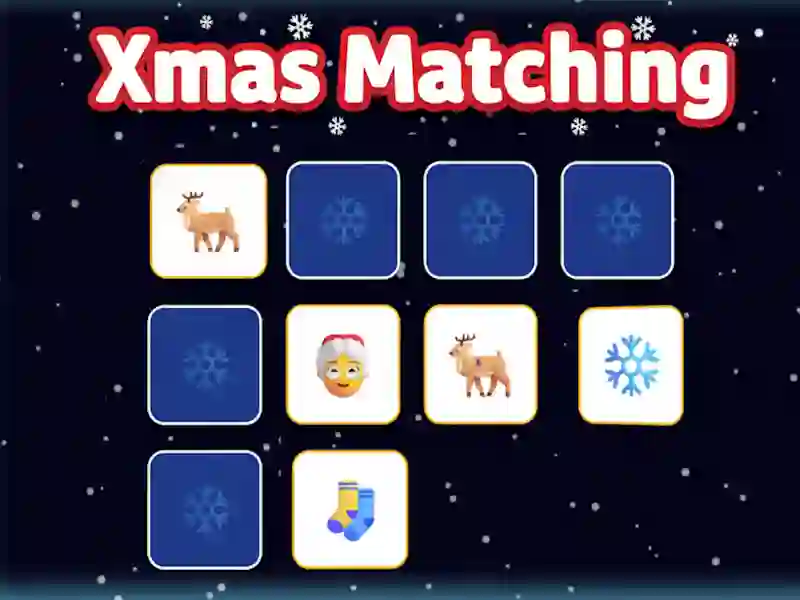 Gra Xmas Matching w Internecie