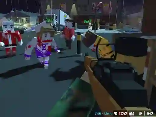 Gra GunGame 24 Pixel w Internecie