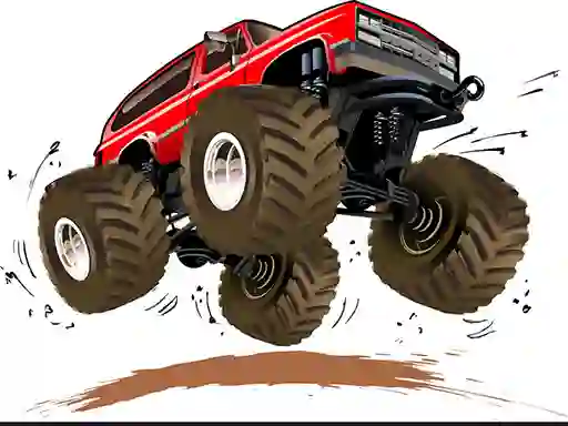 Gra Monster Trucks Memory w Internecie