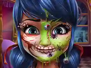 Gra Dotted Girl Halloween Makeup w Internecie