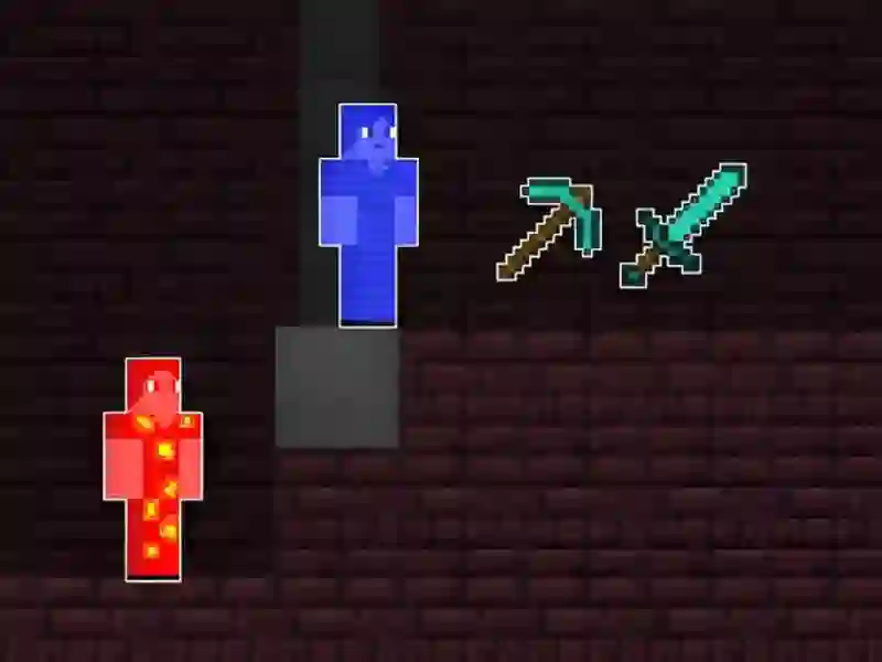 Gra Fire Steve and Water Alex w Internecie