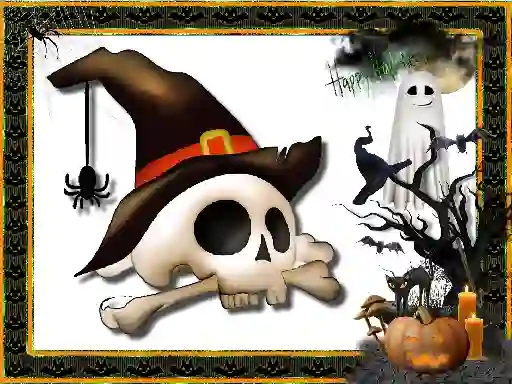 Gra Halloween Puzzle Challenge w Internecie