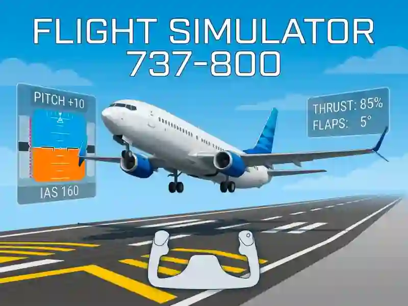 Gra Flight Simulator 737-800 w Internecie
