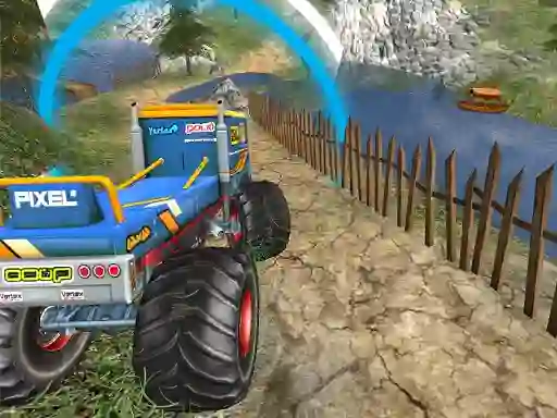 Gra Monster Truck Offroad Driving Mountain w Internecie