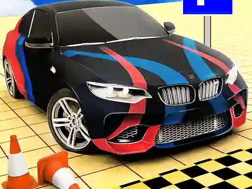 Gra Realistic car Parking w Internecie