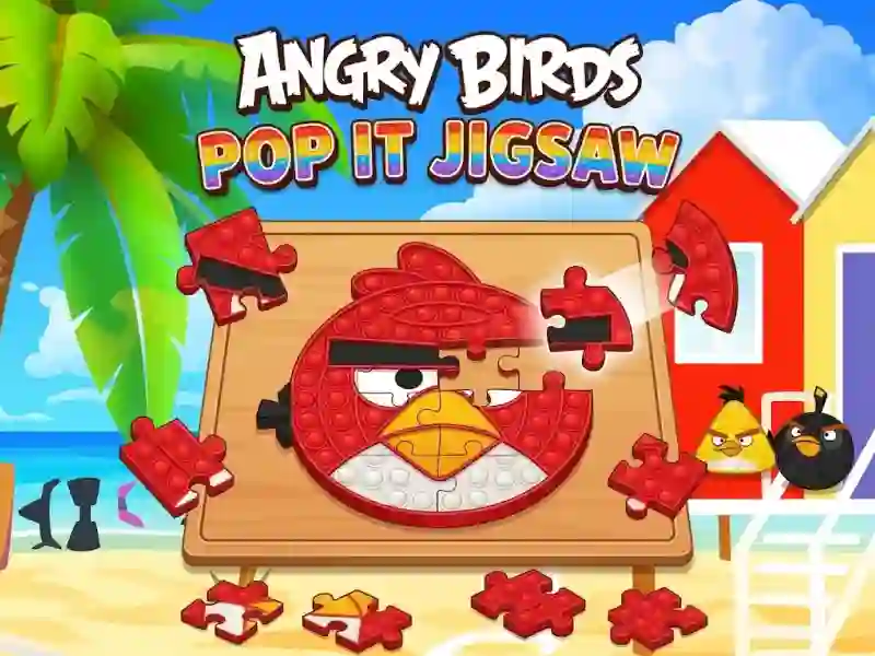 Gra Angry Birds Pop It Jigsaw w Internecie