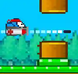 Gra Flappy Gunner w Internecie